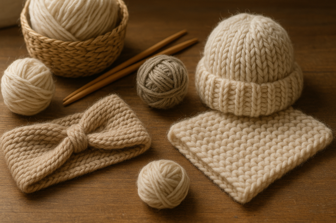 🧶 5 neuleprojektia käsinkehrätylle villalle
