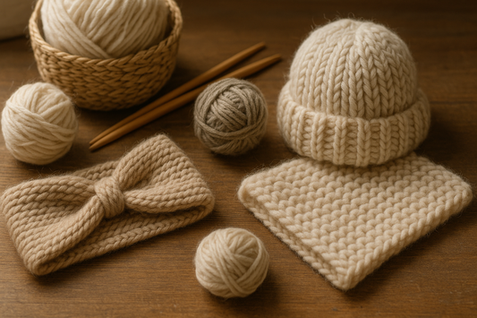 🧶 5 neuleprojektia käsinkehrätylle villalle