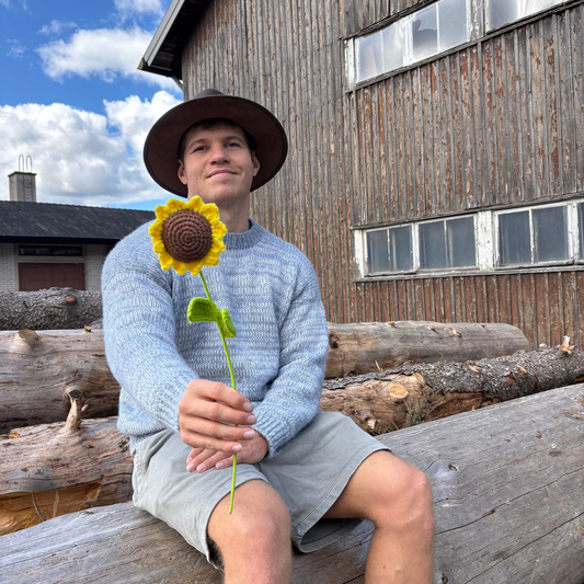 Virkattu kukka, kestävä ja merkityksellinen lahja