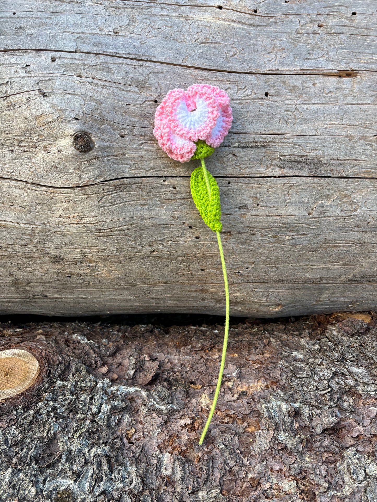 Crochet Flower/ kukka - gift