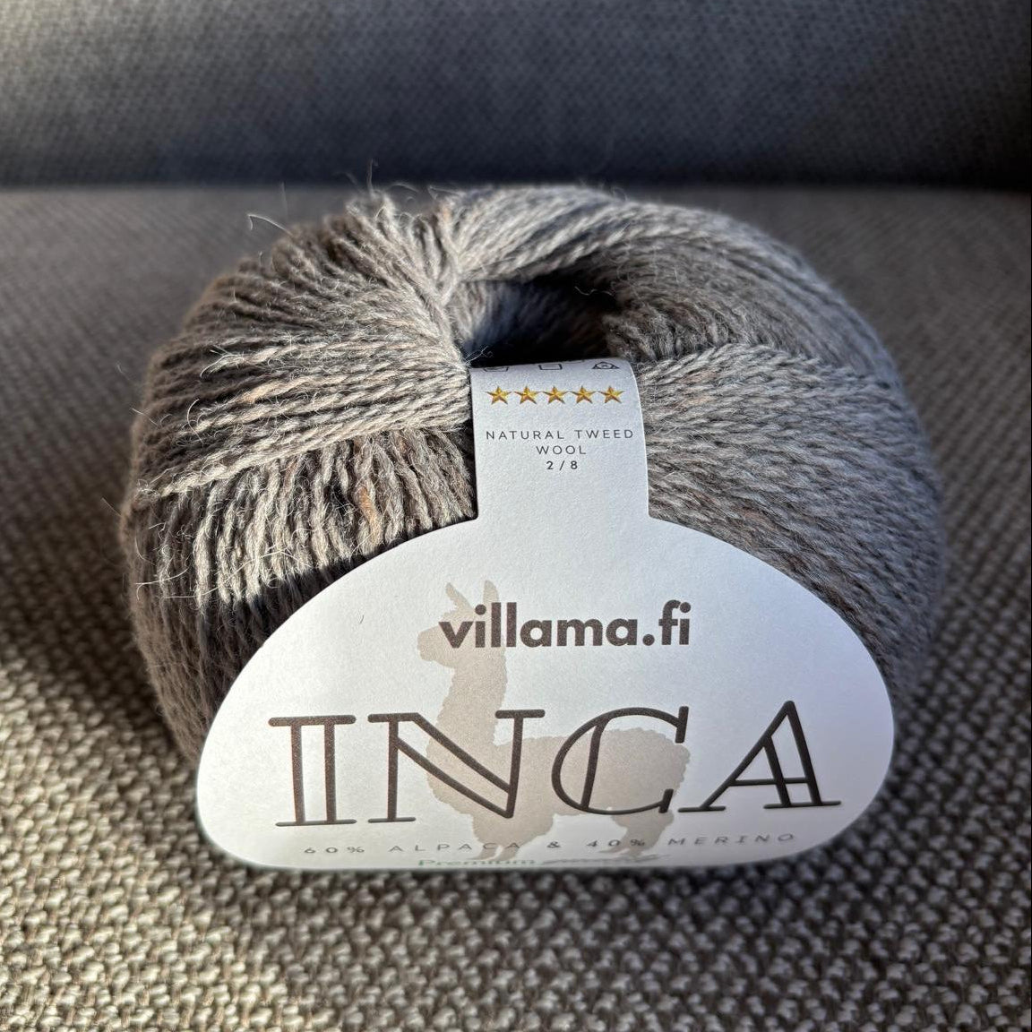 INCA Tweed Alpakkalanka – Alpakka ja Merino, DK