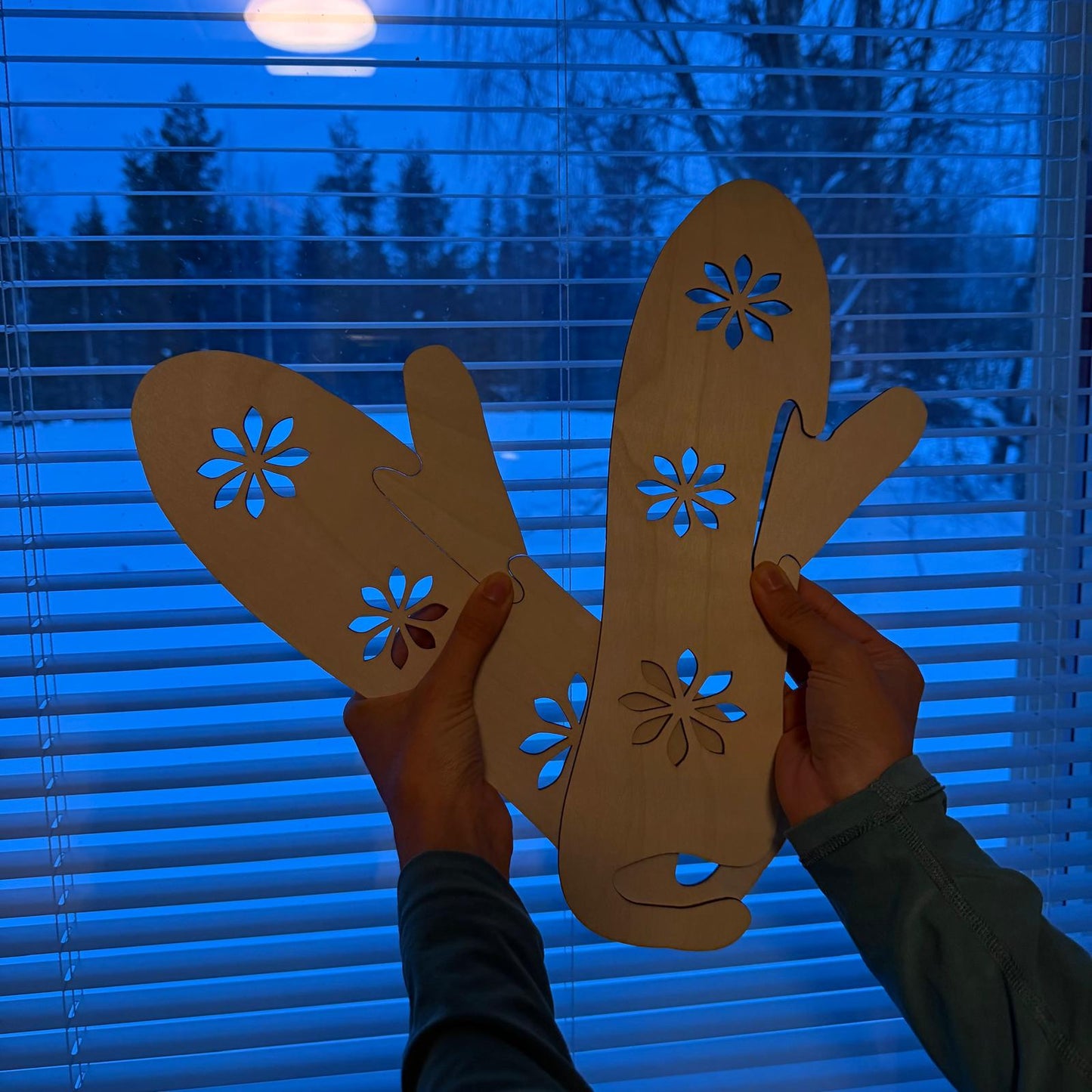 Lapasplokki tumpun viimeistelyyn - 2 kpl