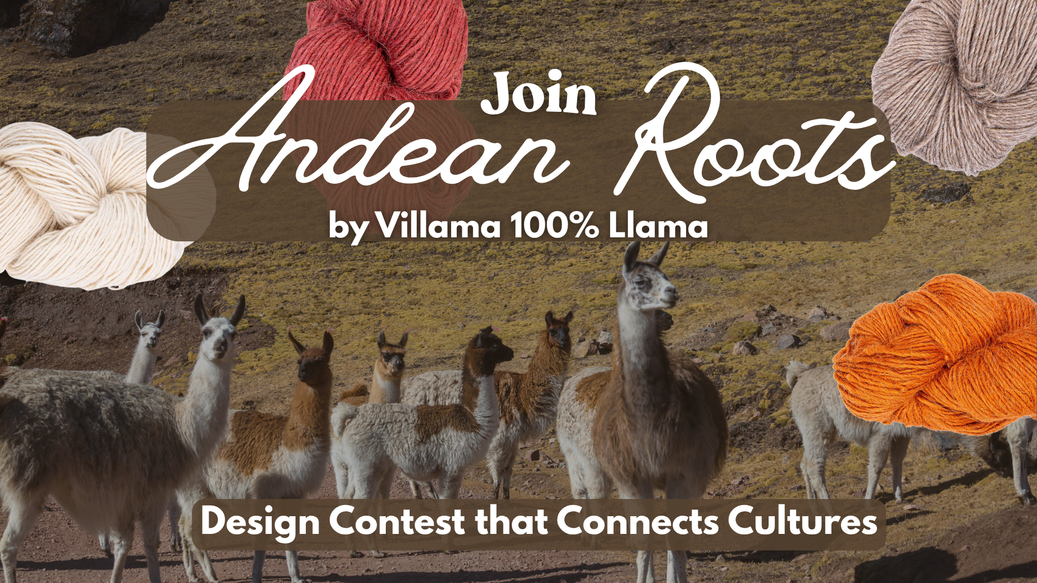 Andean Roots by Villama, 100% laamavilla – Kulttuureja yhdistävä suunn