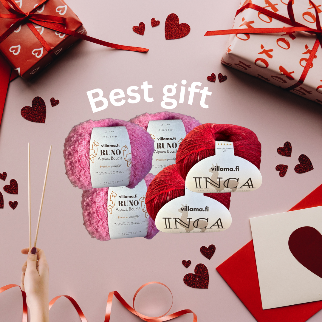 Ystävänpäivän lahjaideat neulonnan, virkkauksen ja huovutuksen ystäville