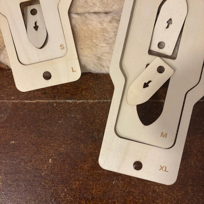 Lapasplokki tumpun viimeistelyyn - 4 koon paketti