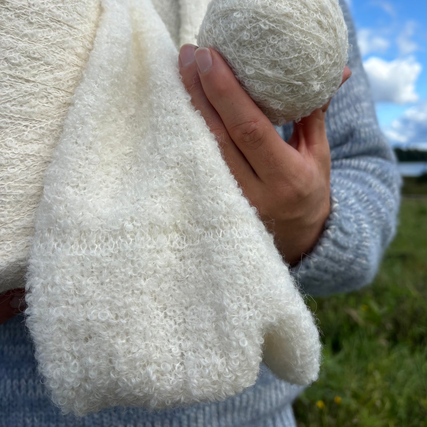 Alpaka Bouclé  – Superfeines Alpaka - Runo