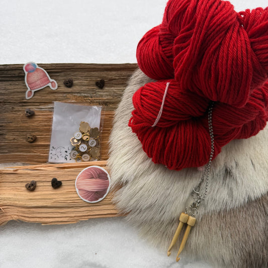Ystävänpäivä Box 3: "Villama Merino" – Andes-villaa & käsityökoru