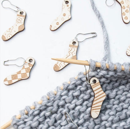 Silmukkamerkit neulomiseen - Bambu - Neulojan Apuvälineet