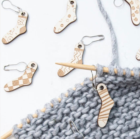 Silmukkamerkit neulomiseen - Bambu - Neulojan Apuvälineet