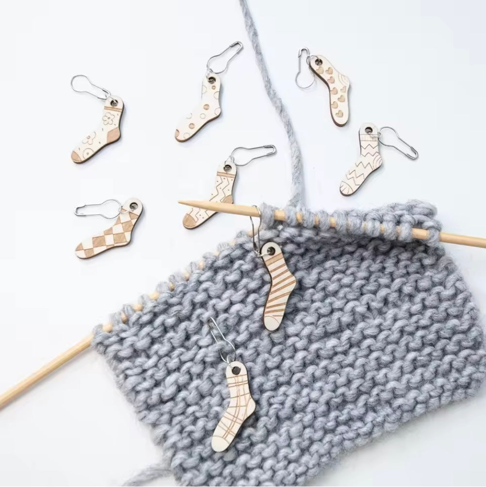 Silmukkamerkit neulomiseen - Bambu - Neulojan Apuvälineet