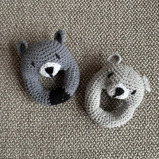 Käsintehty Eläin Puuvillahelistin