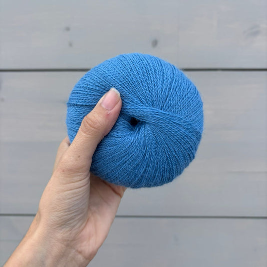 Fingering ALPAKITA - 100% Baby Alpakka lanka, 50g - lightblue