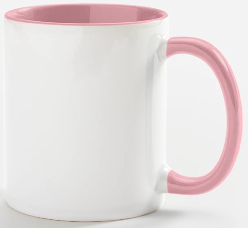 pink mug villama 