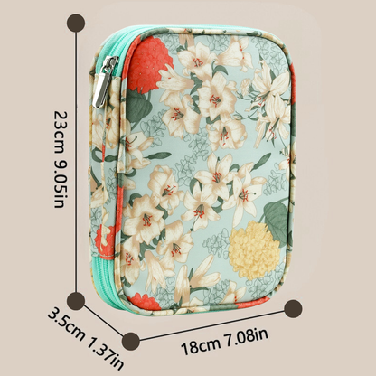 Knitting Needles Storage Bag, Waterproof Knitting Kit Organizer Case- villama